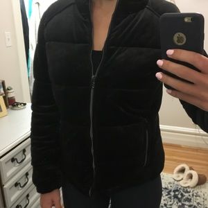 New with tags MARC velvet puffer jacket